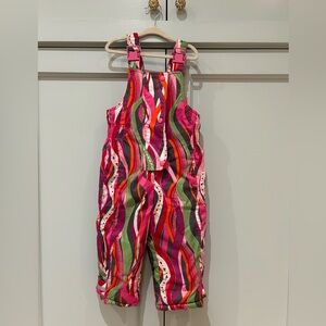 Hanna Andersson Pink Snow Bib Sz 90